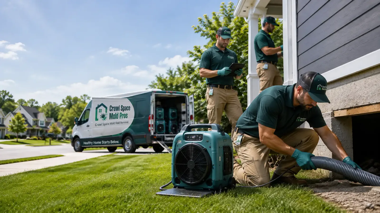 Crawl Space Mold Removal in Loretto, PA